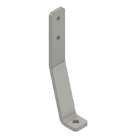 MODULAR SOLUTIONS SUPPORT ANGLE<br>ANGLE BRKT FLOOR FASTENING 270MM